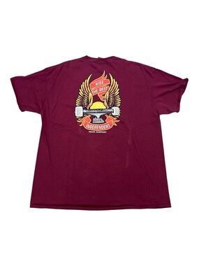 🔥🔥Vintage INDEPENDENT TRUCK COMPANY Ride Free Skateboard T-Shirt Sz 2XL - EUC
